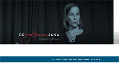 Desktop Screenshot of drlaurajana.com